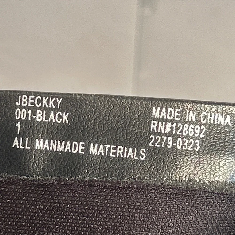 Steve Madden Beckky Black Faux Leather Buckle Moto Biker Boots Size 1‎